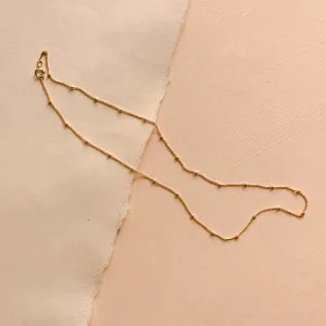 14kt Gold Fill Bola Chain Necklace
