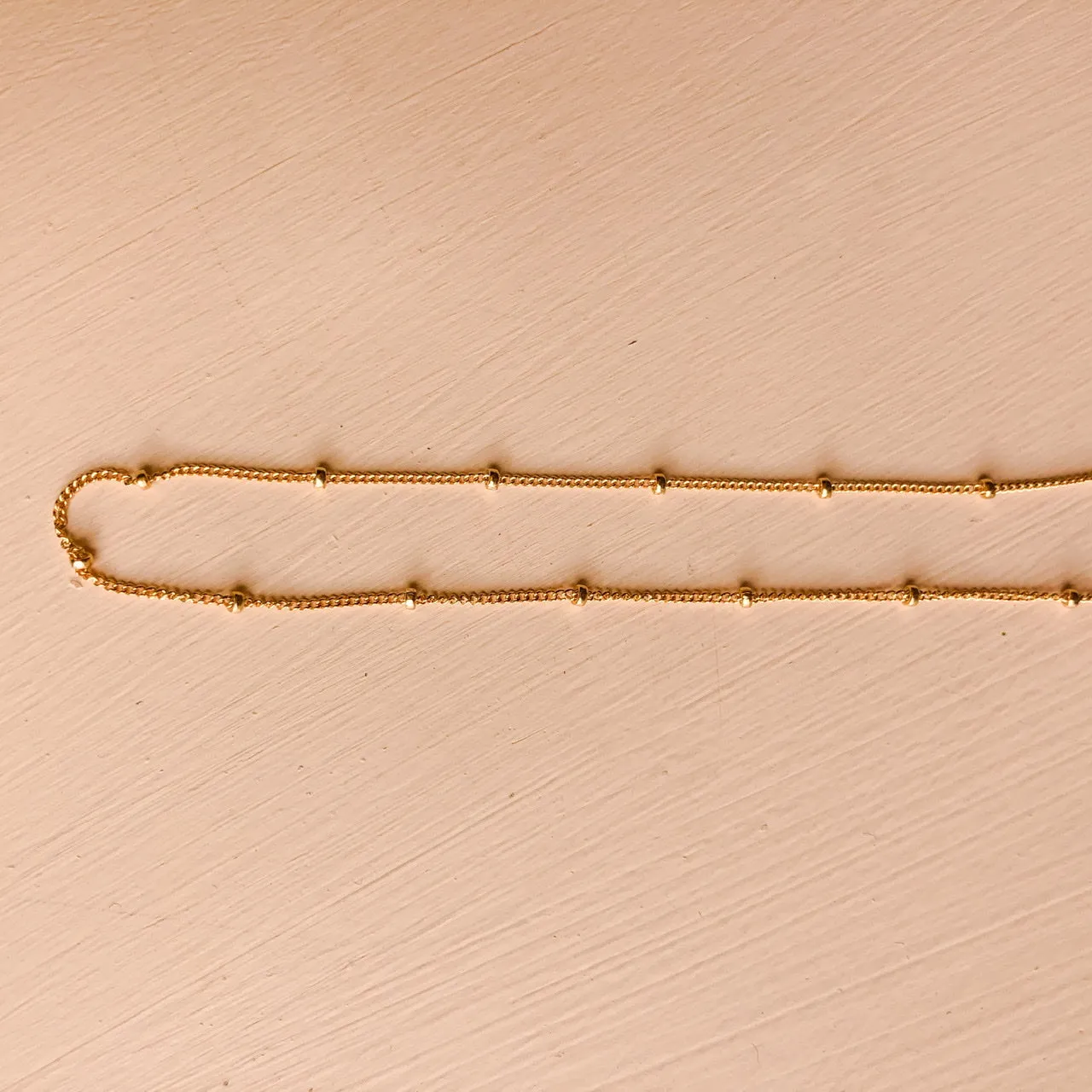 14kt Gold Fill Bola Chain Necklace