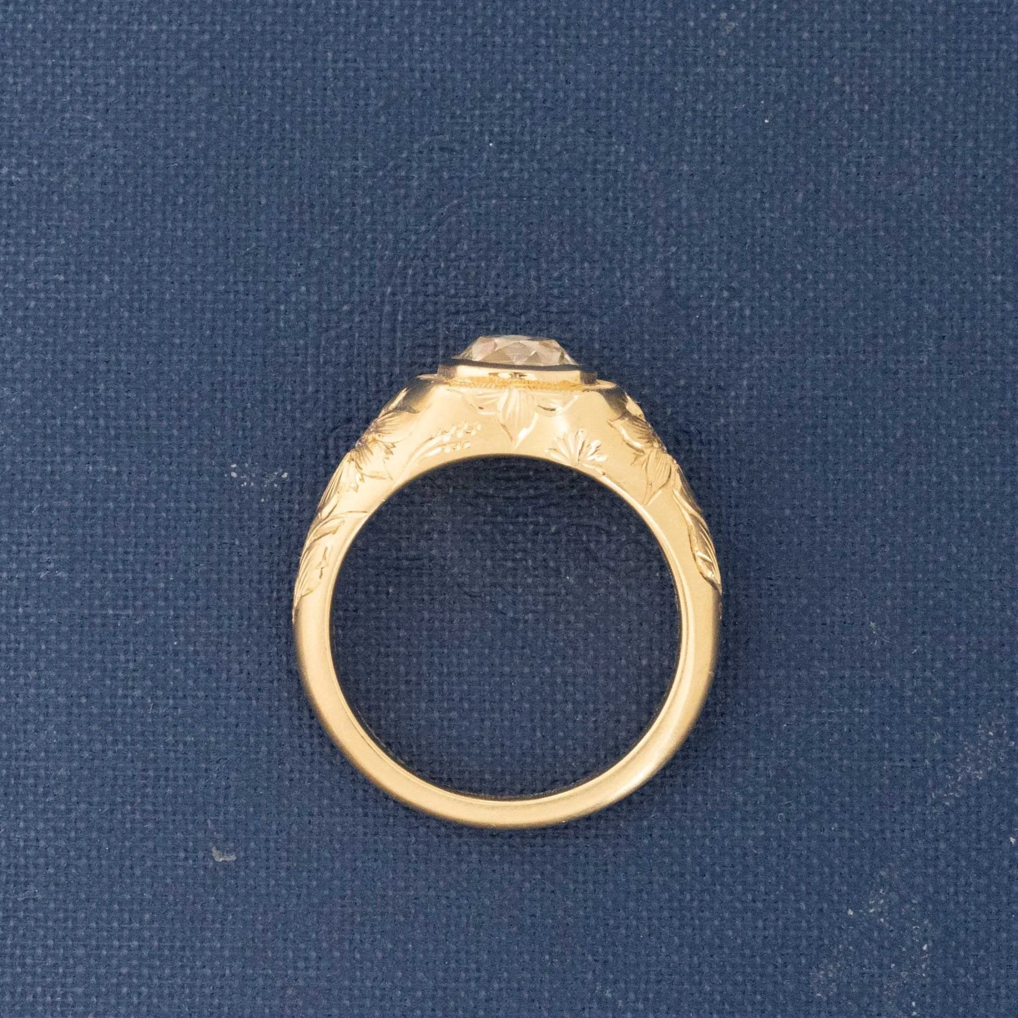 1.62ct Old Mine Cut Diamond Solitaire JbyG x ARTIFEX FINE