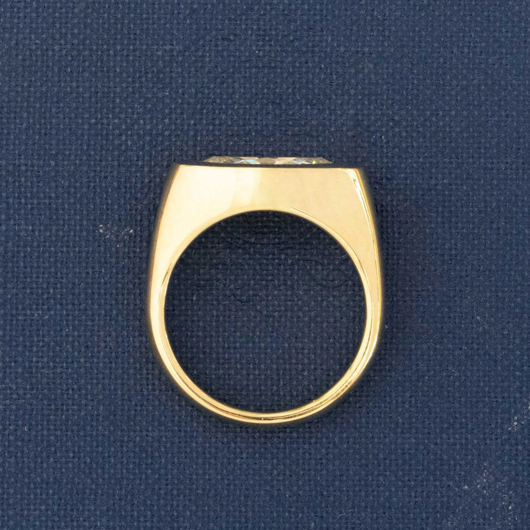 1.70ct Marquise Cut Diamond Bezel Solitaire, GIA