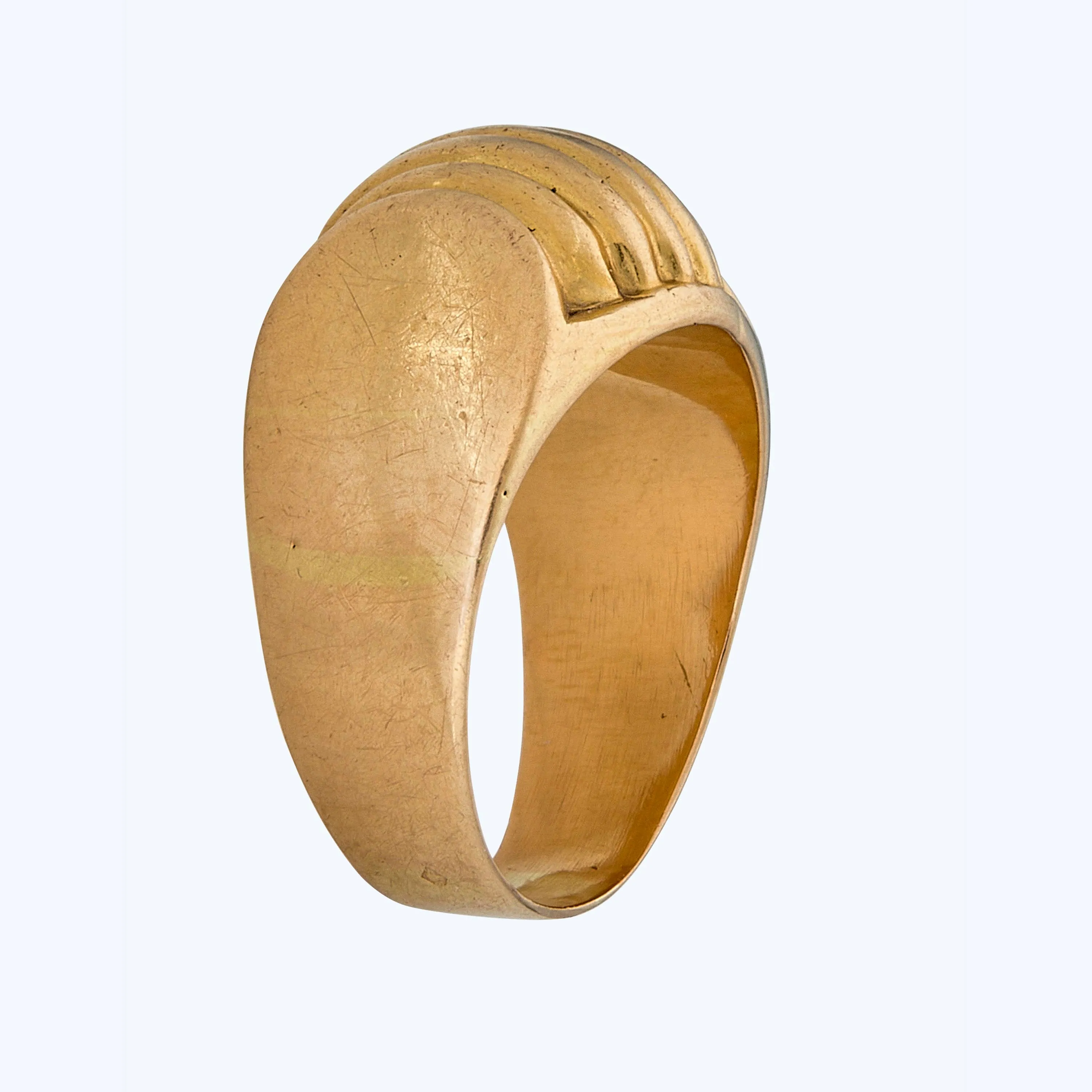 18K French Retro Gold Ring