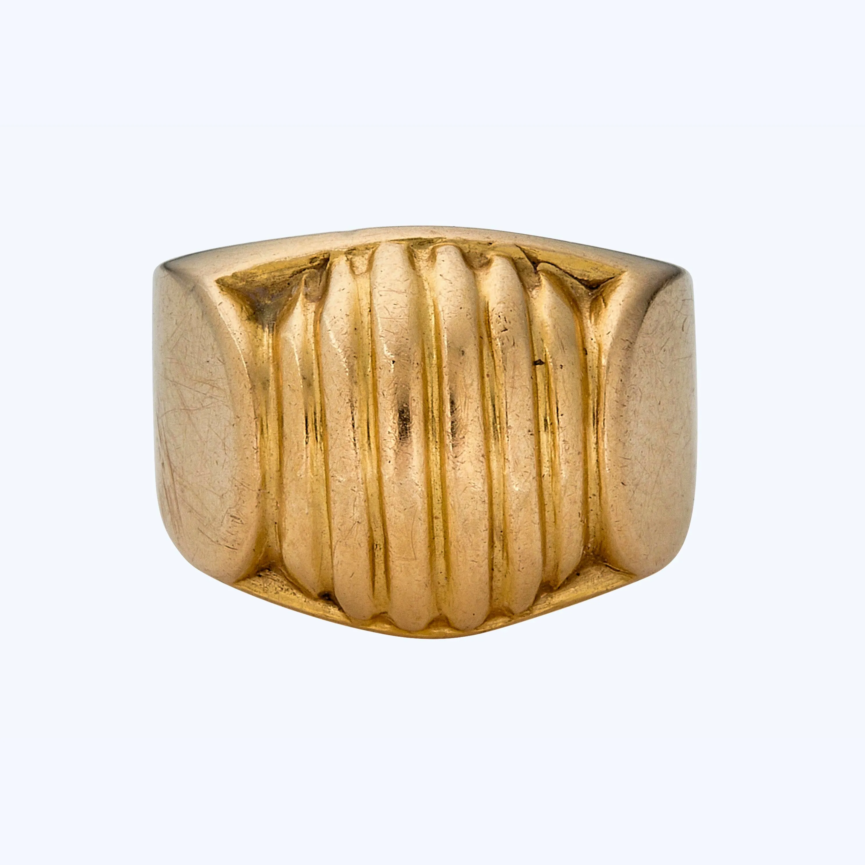 18K French Retro Gold Ring