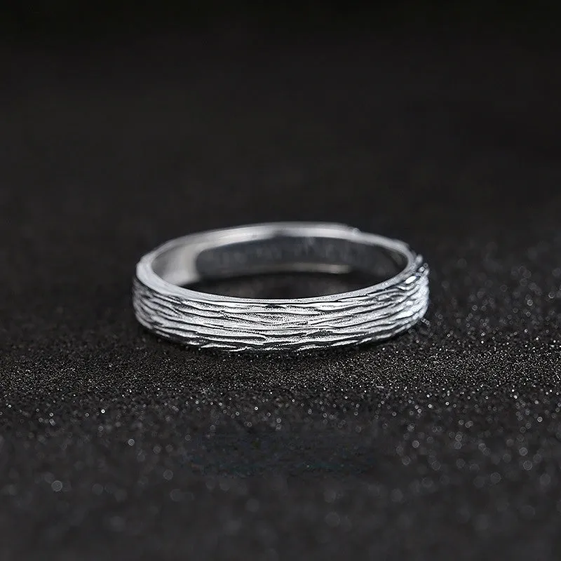 1pc Men's Bachelor Ring Open Finger Stubby Rhombus Men's Ring