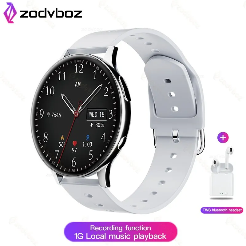 2022 NEW NFC Smart Watch Men Local Music Playback Bluetooth Answer Call Watches Women Waterproof Smartwatch Support Recording