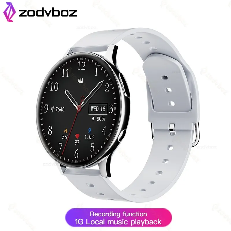 2022 NEW NFC Smart Watch Men Local Music Playback Bluetooth Answer Call Watches Women Waterproof Smartwatch Support Recording