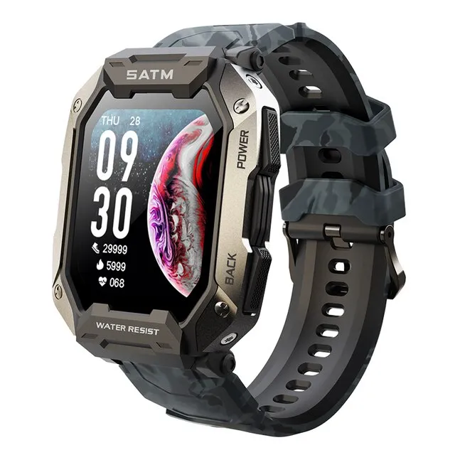 2022 New Smartwatch Men 5ATM Waterproof 1.71 Inch HD Professional Outdoor Smart Watch Man For Swimming Watches For Android IOS