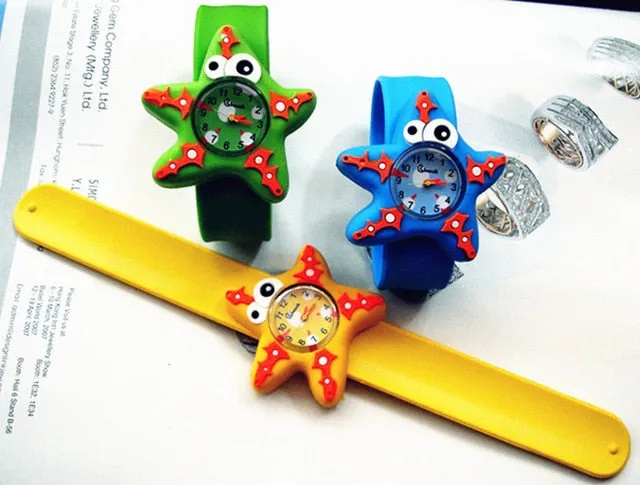 3D Cartoon Kids Wrist Watches Baby Clock Quartz Watches Children's Watches Baby Watch for Girls Boys Gifts