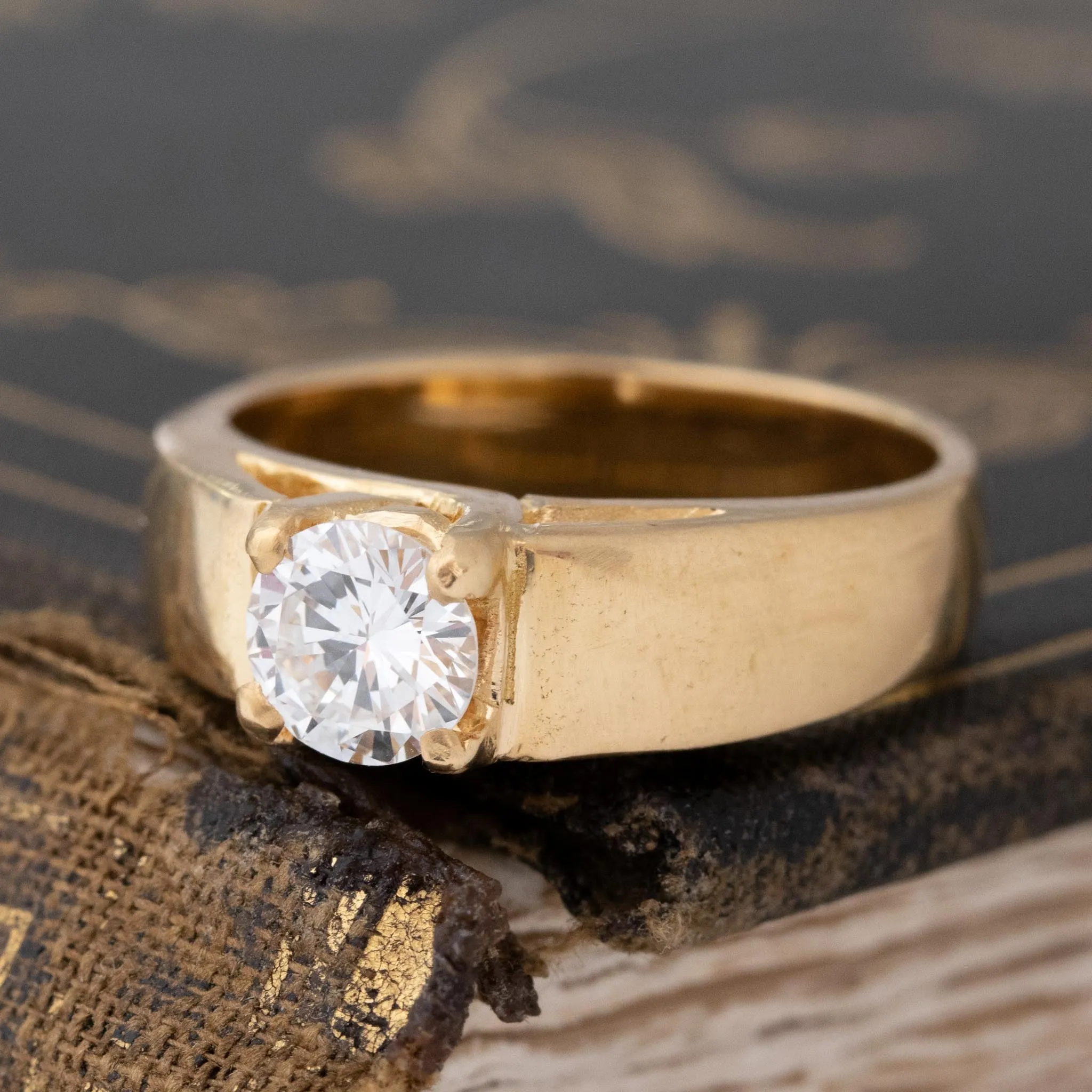 .67ct Vintage Round Brilliant Diamond Solitaire