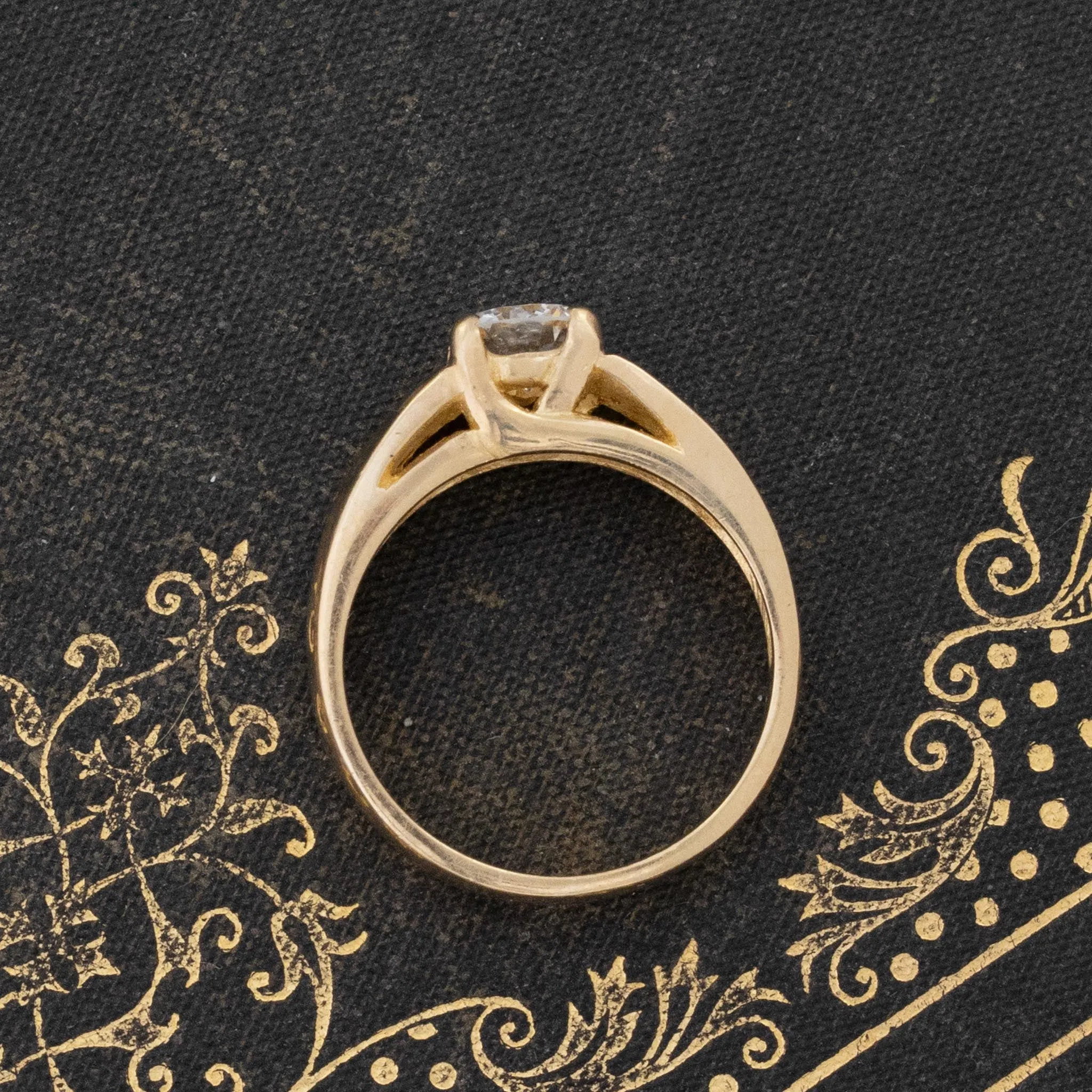 .67ct Vintage Round Brilliant Diamond Solitaire