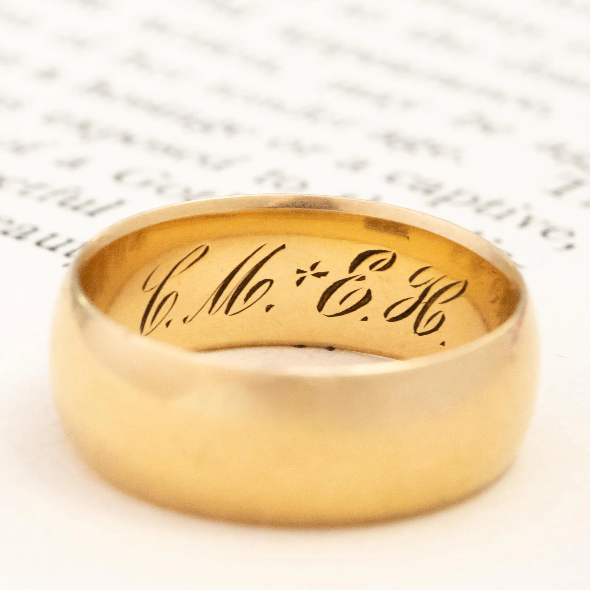 Antique Wedding Band, 6.9mm