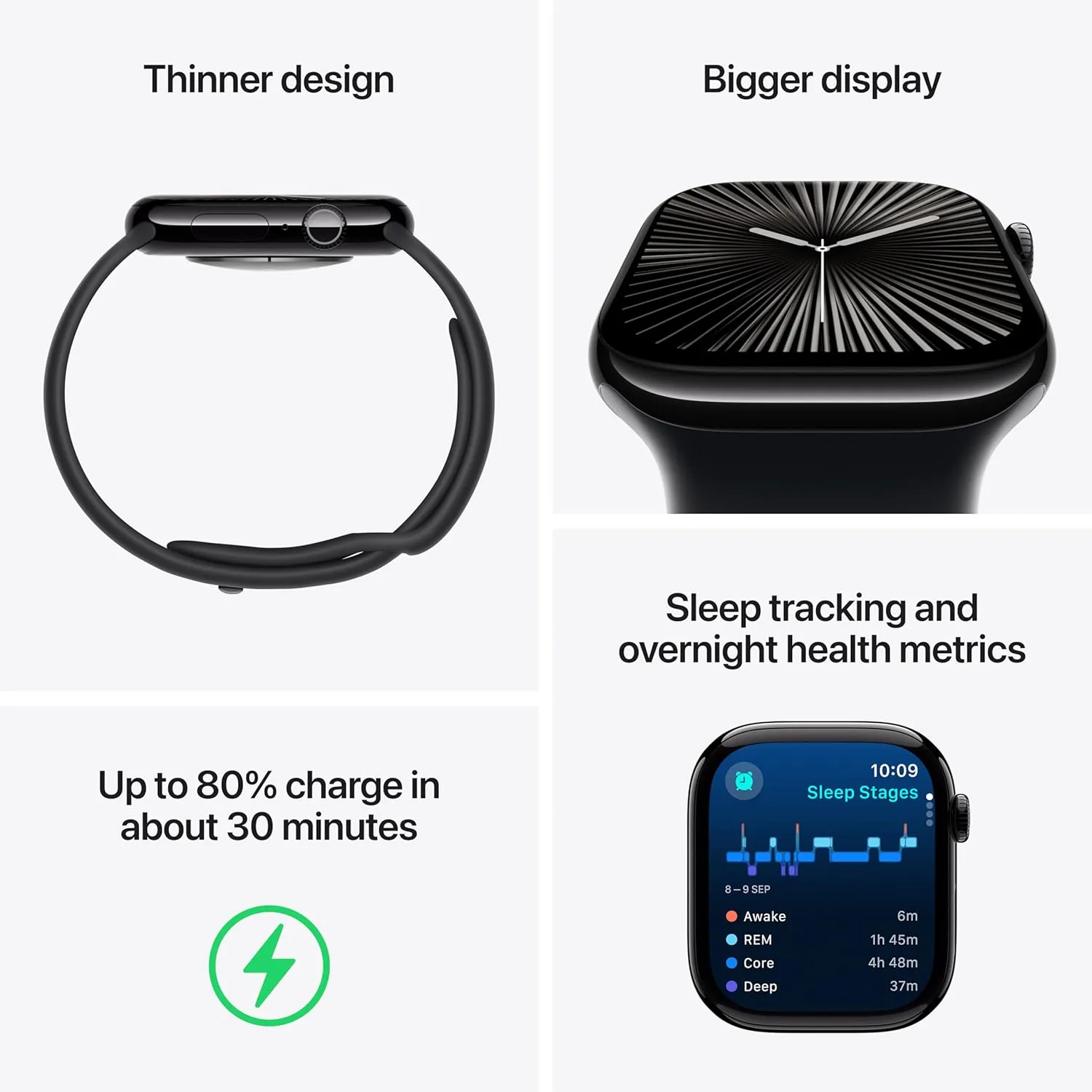 Apple Watch Series 10 42MM Smartwatch with Fitness Tracker