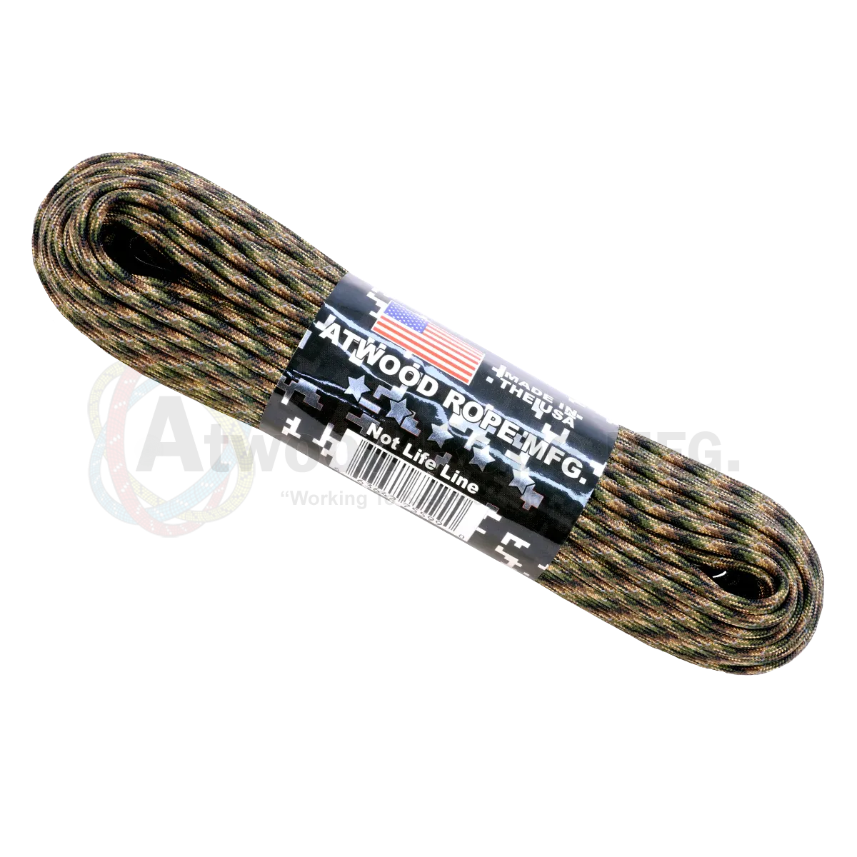 Atwood Rope 50' 7 Strand 550lbs Reflective Paracord