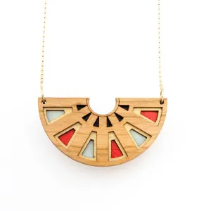 Azteca Semi-Circle Necklace