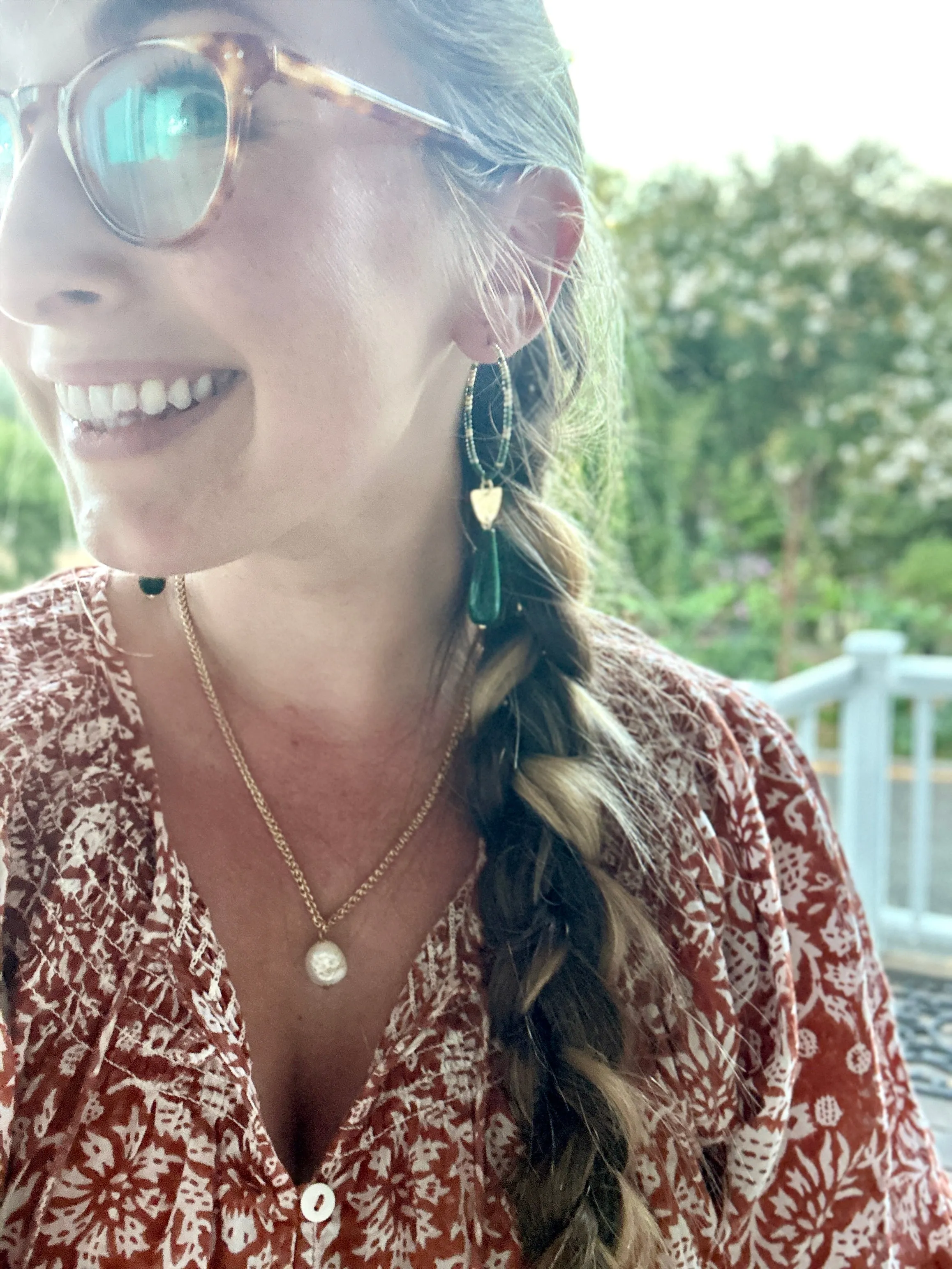 Baroque Pearl Statement Necklace