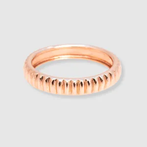 Barre Ring 18K Rose Gold, Small