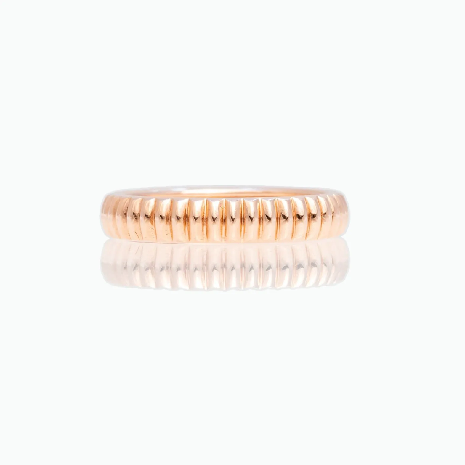 Barre Ring 18K Rose Gold, Small