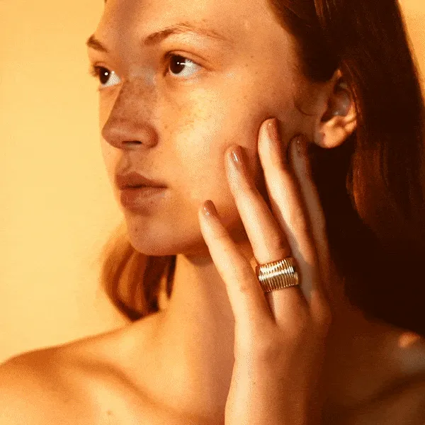 Barre Ring 18K Yellow Gold, Wide