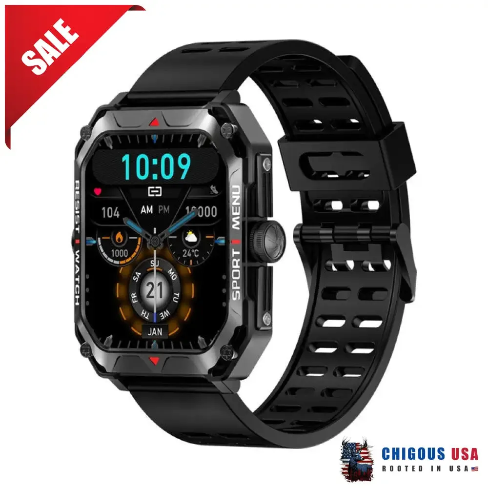 Bearscome Cobra Military Outdoor Smartwatch