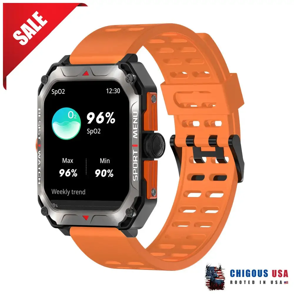 Bearscome Cobra Military Outdoor Smartwatch