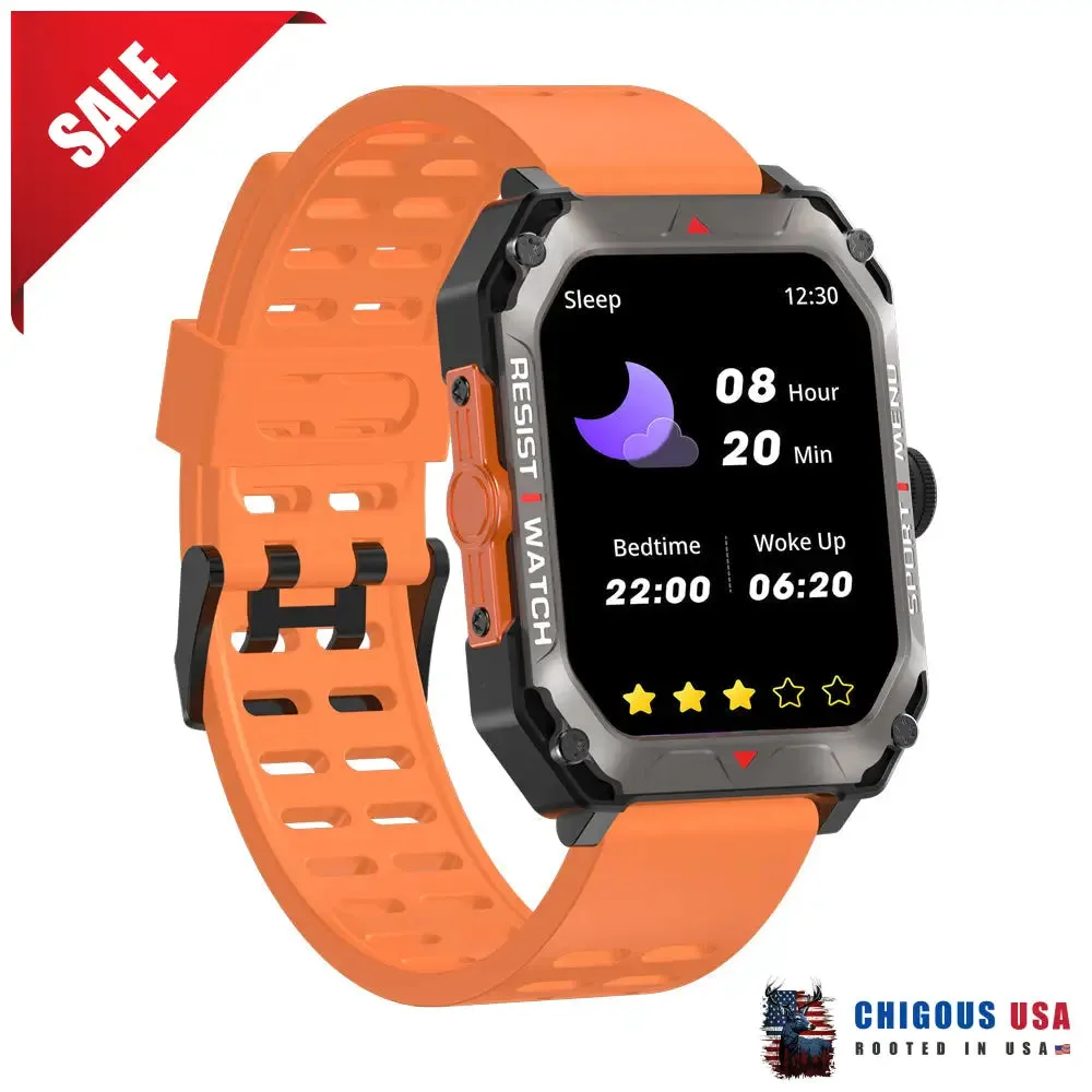 Bearscome Cobra Military Outdoor Smartwatch
