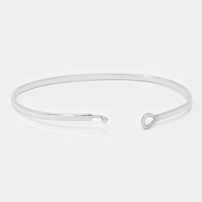Beautiful Thin Metal Hook Friendship Bracelets (NEW)