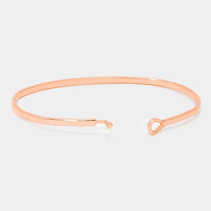 Beautiful Thin Metal Hook Friendship Bracelets (NEW)