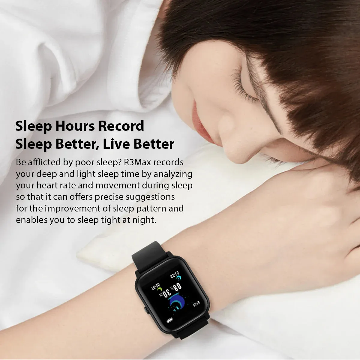 BLACKVIEW R3 Max 1.69" LCD Smart Watch