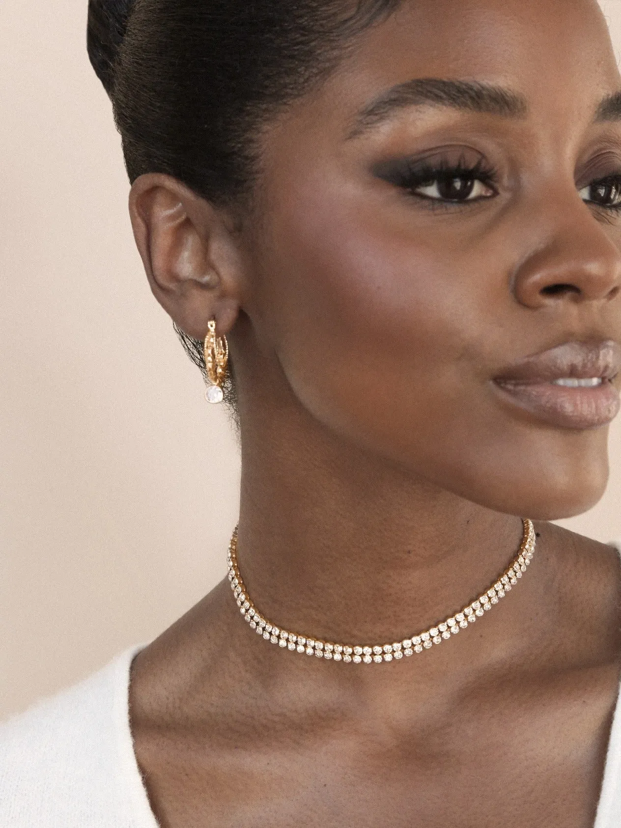 Boho Golden Hoop Earrings