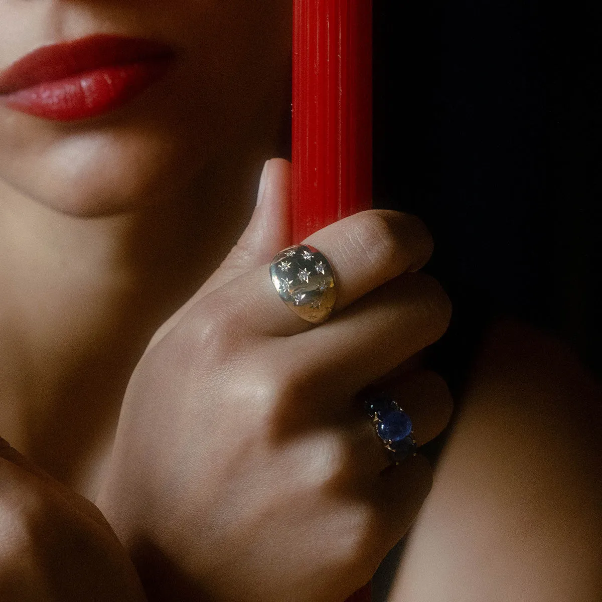 Bombe Diamond Ring