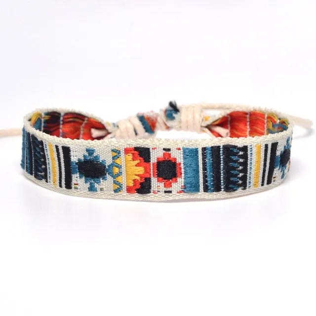 BRACELET D'AMITIÉ MIXTE FAIT A LA MAIN