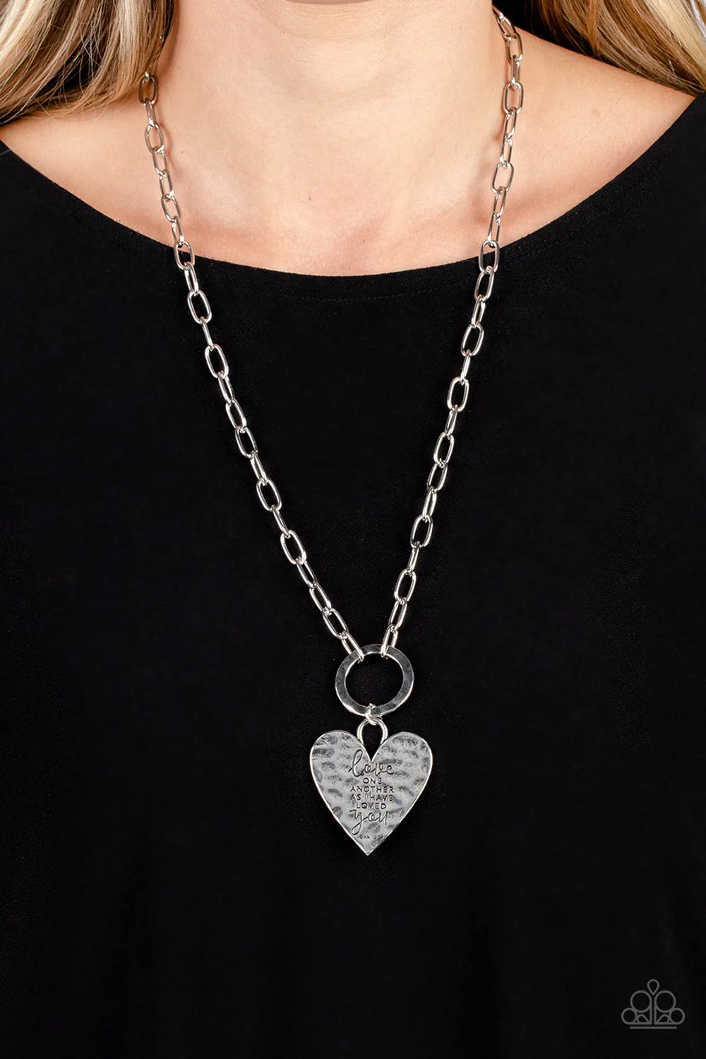 Brotherly Love - Silver (Heart) Necklace
