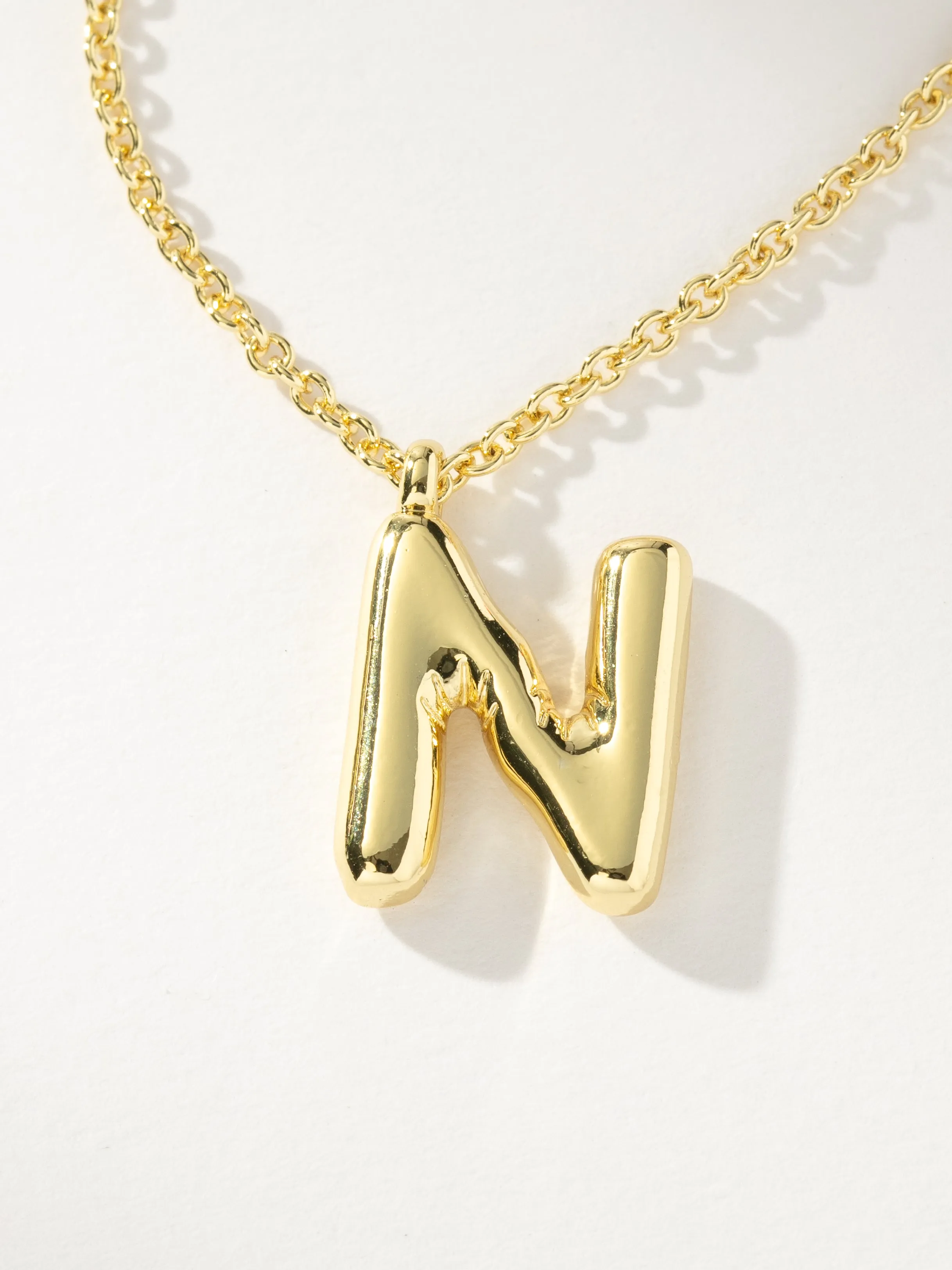 Bubble Letter Necklace