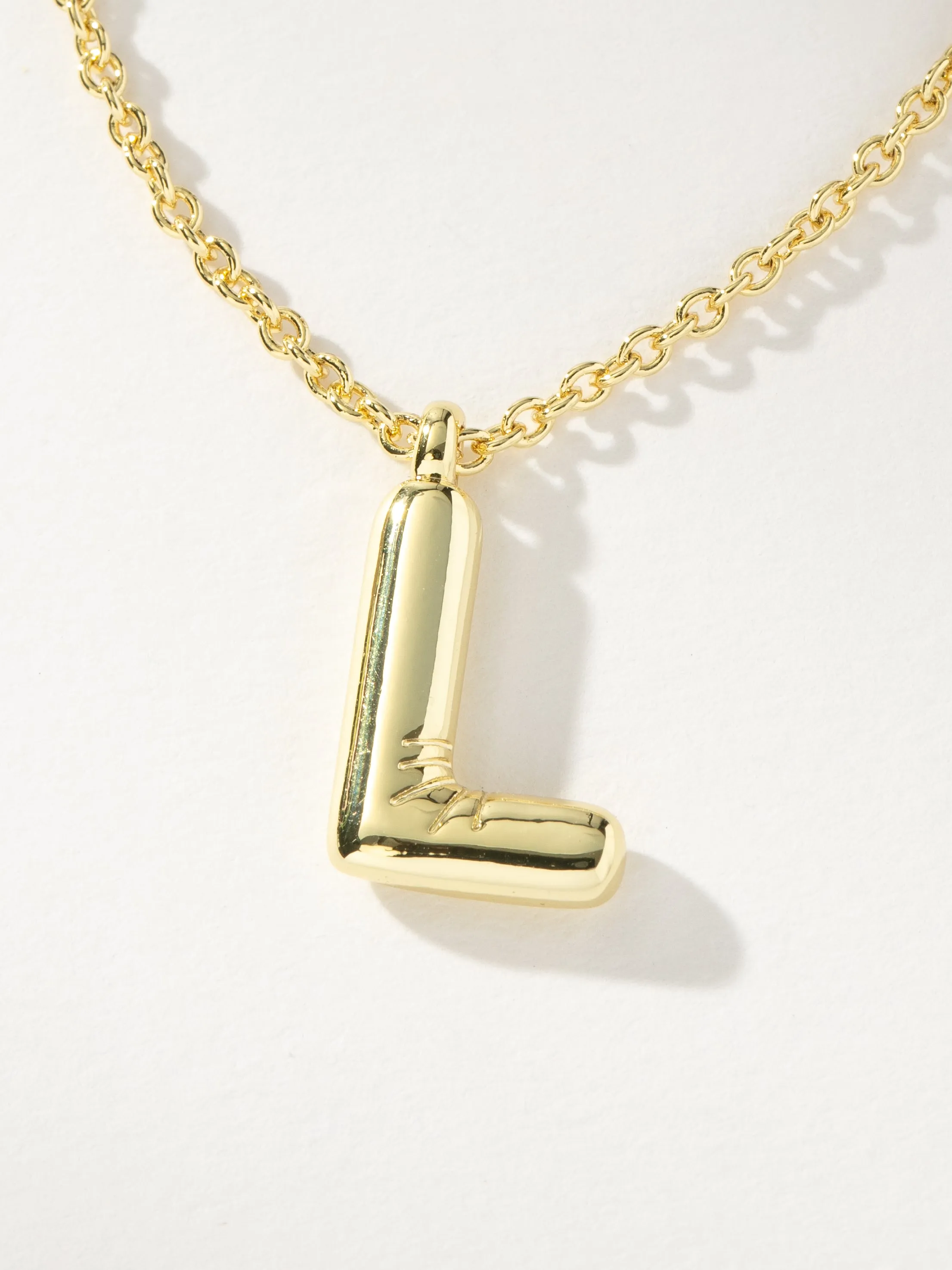 Bubble Letter Necklace