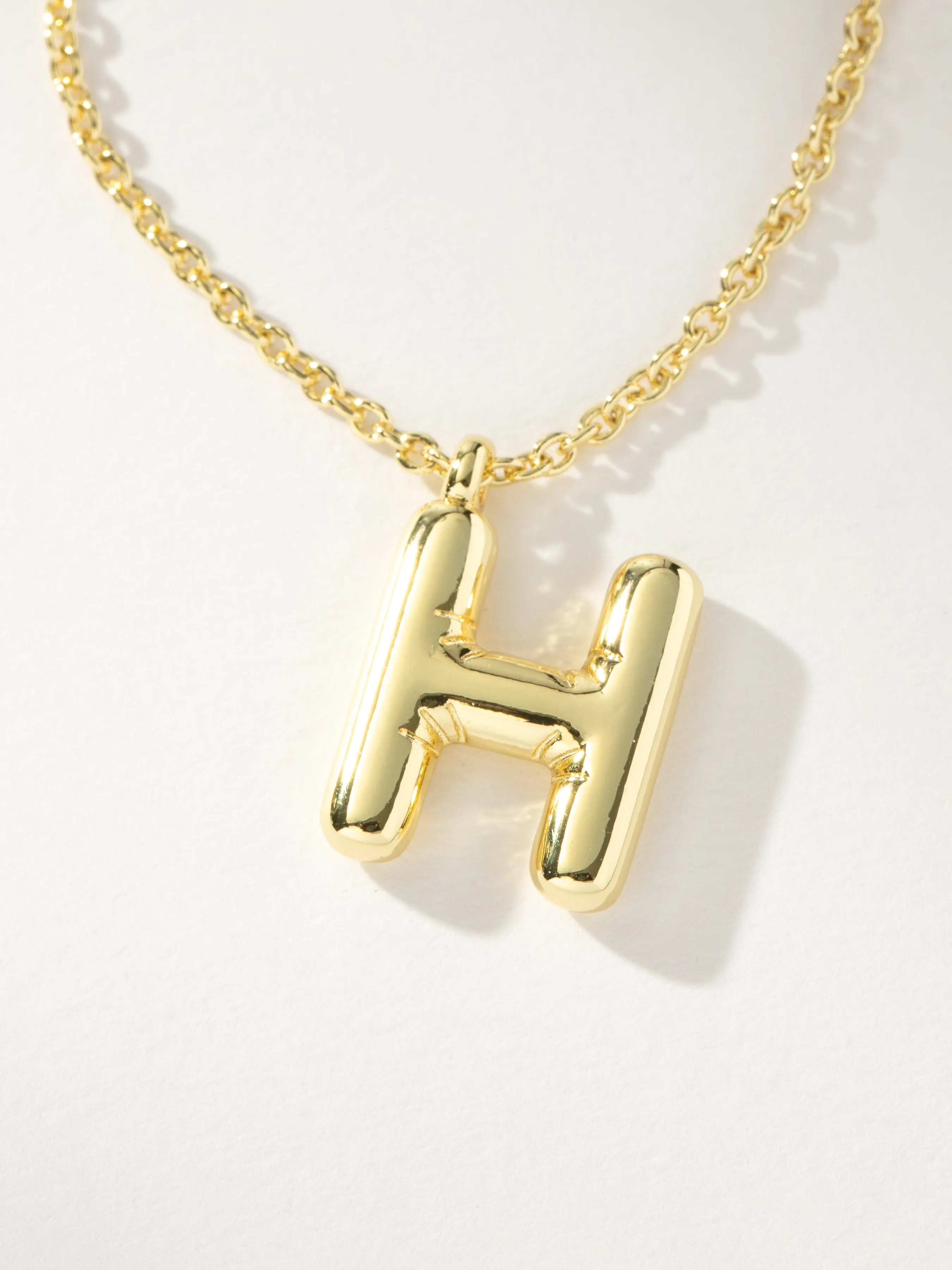Bubble Letter Necklace