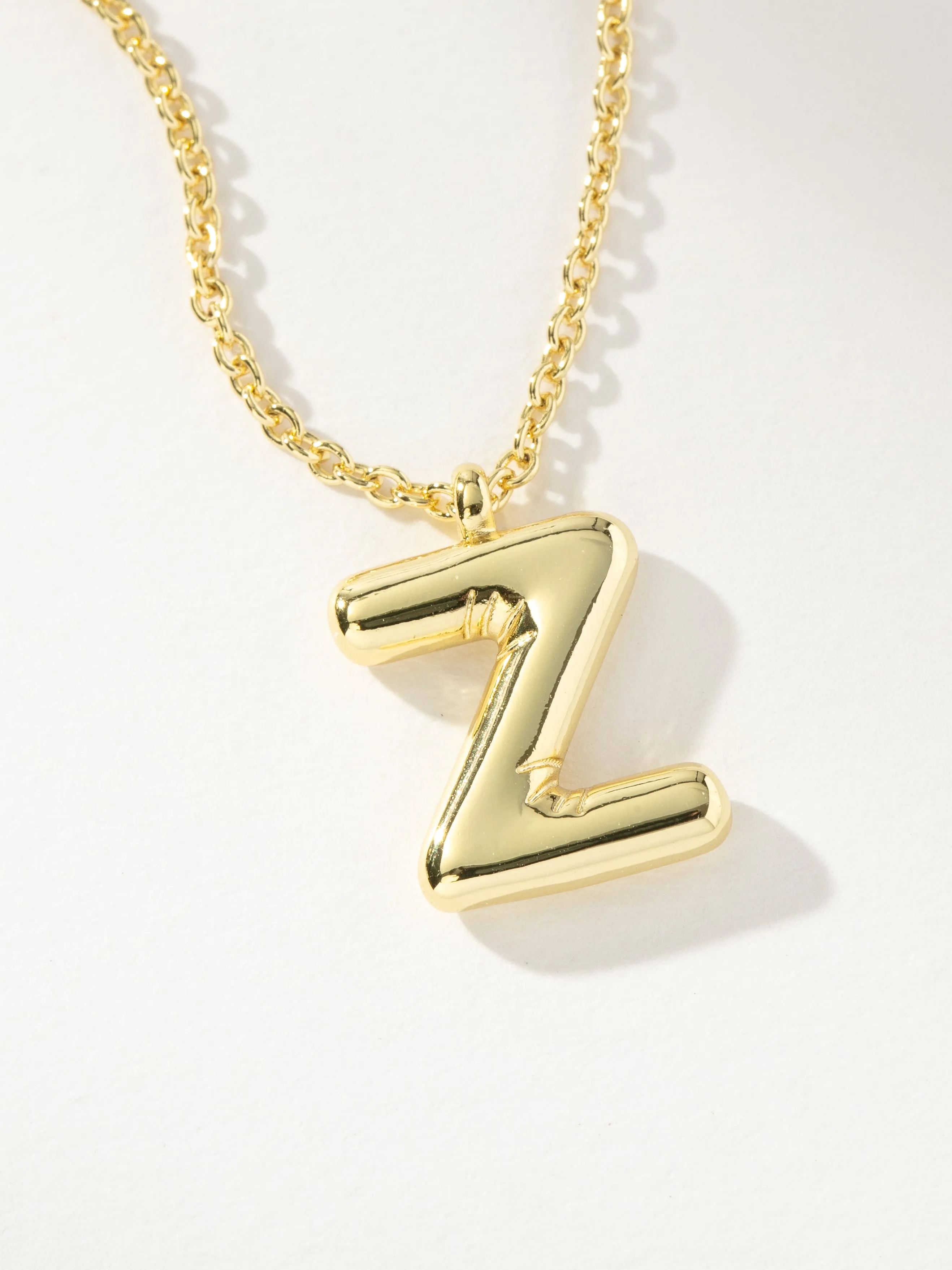 Bubble Letter Necklace