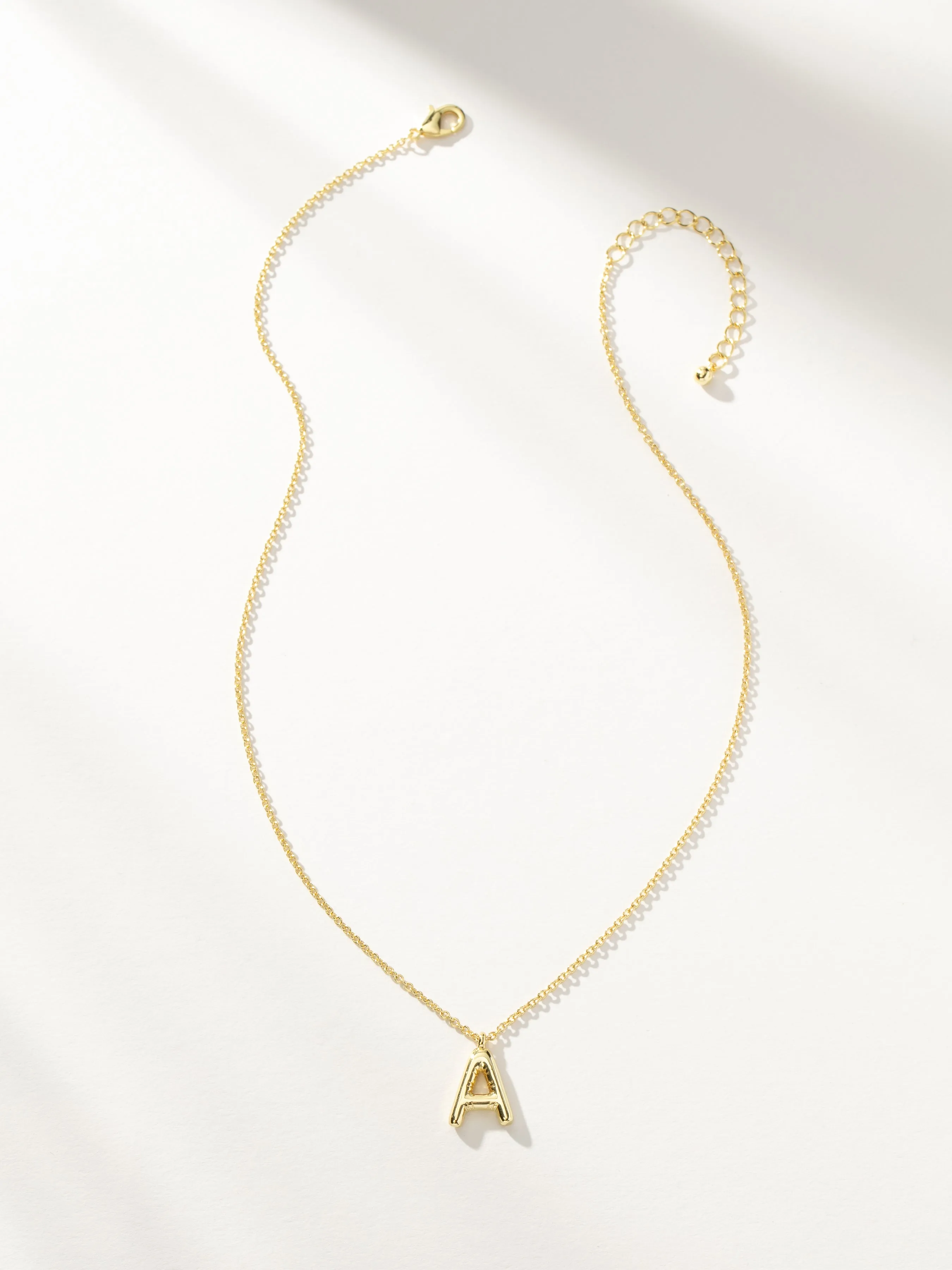 Bubble Letter Necklace