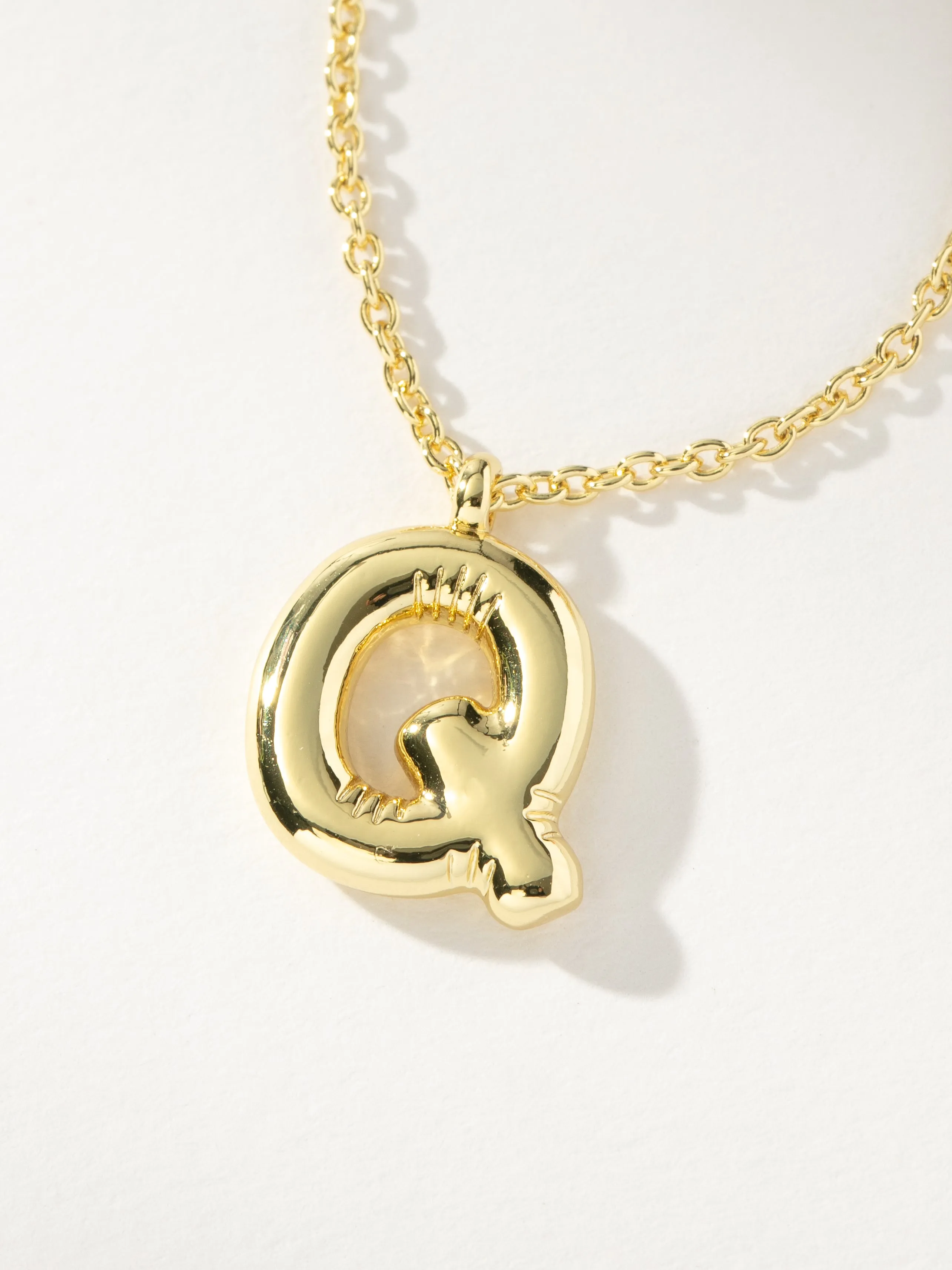 Bubble Letter Necklace