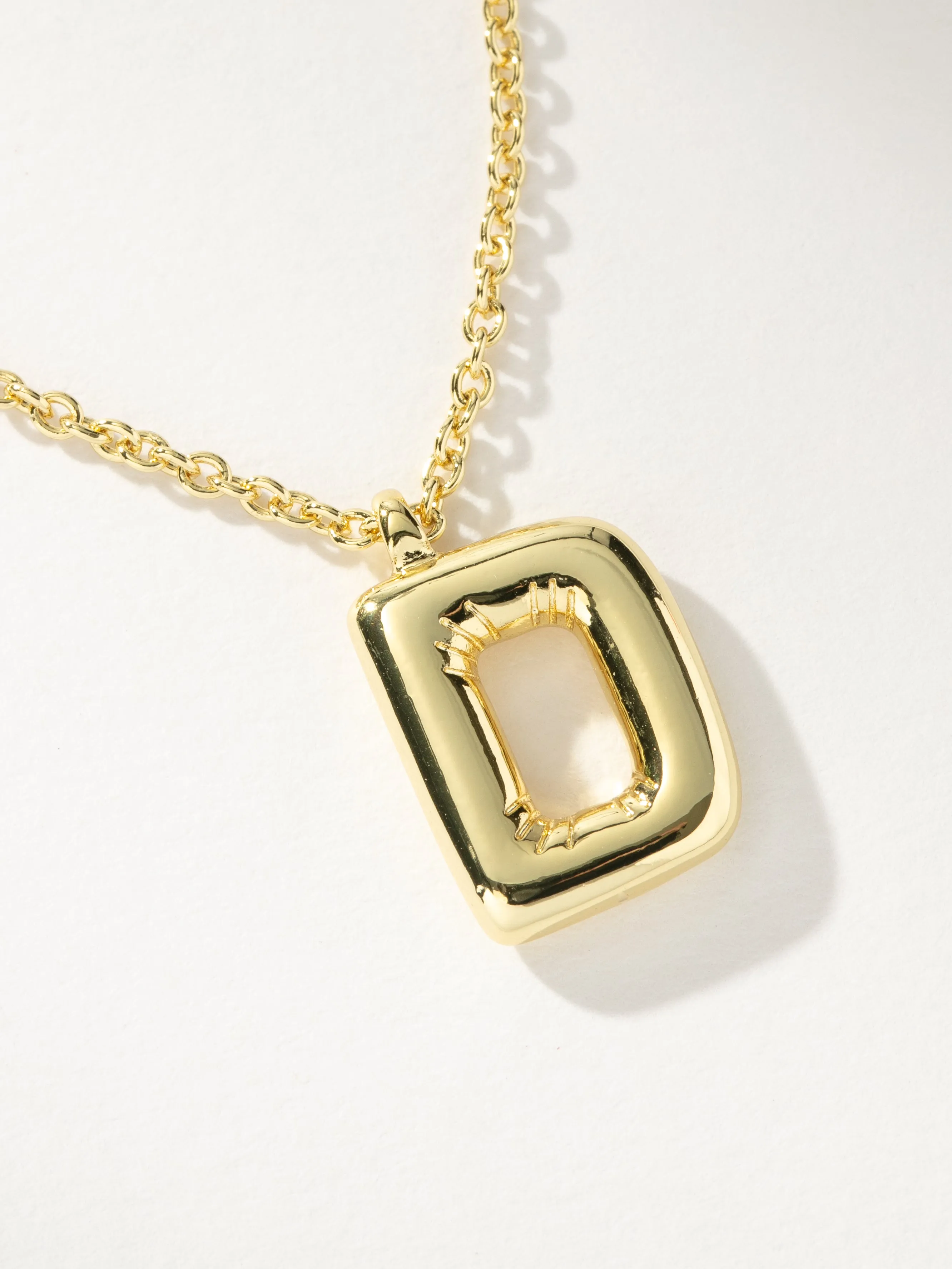 Bubble Letter Necklace