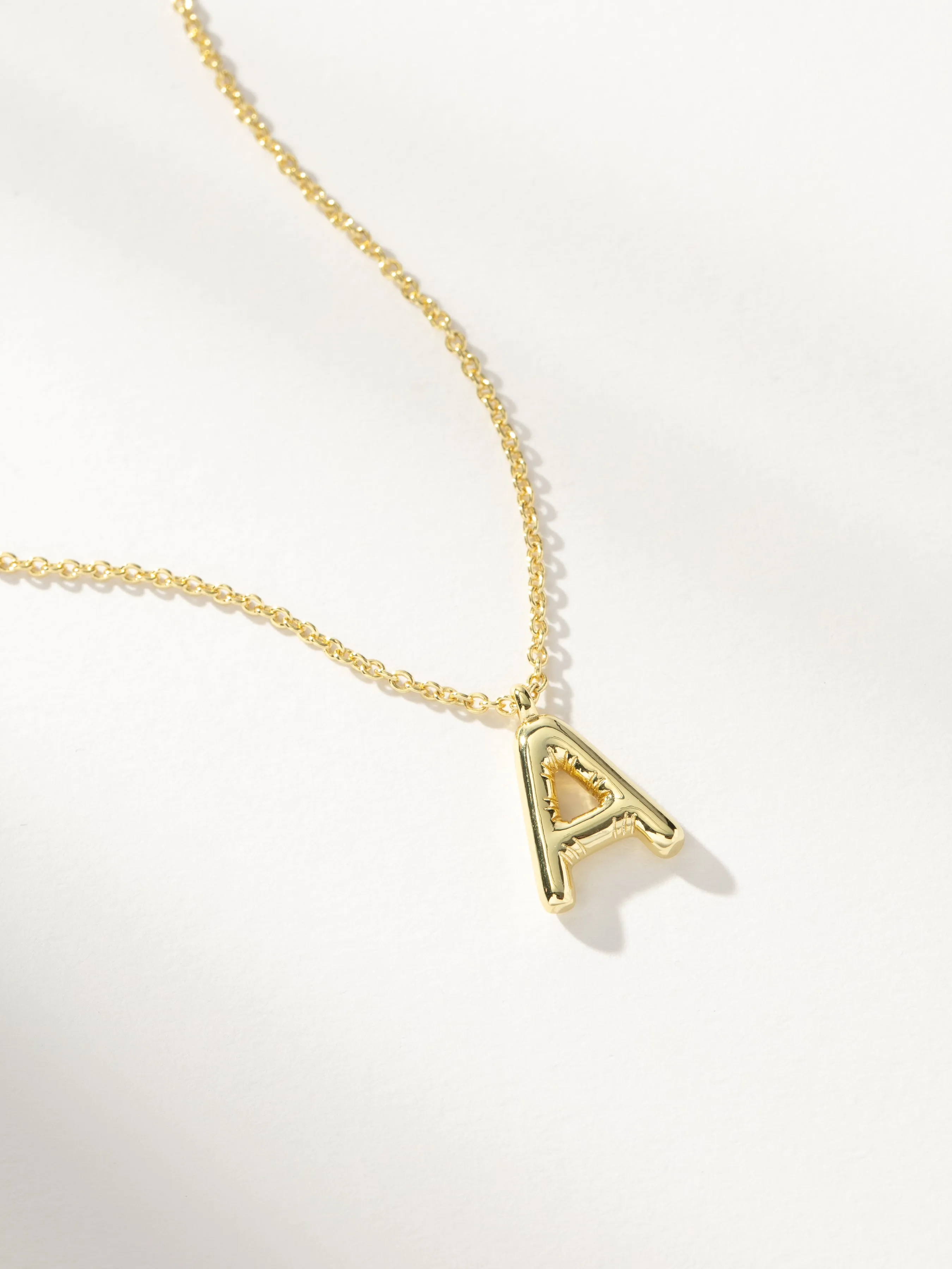 Bubble Letter Necklace