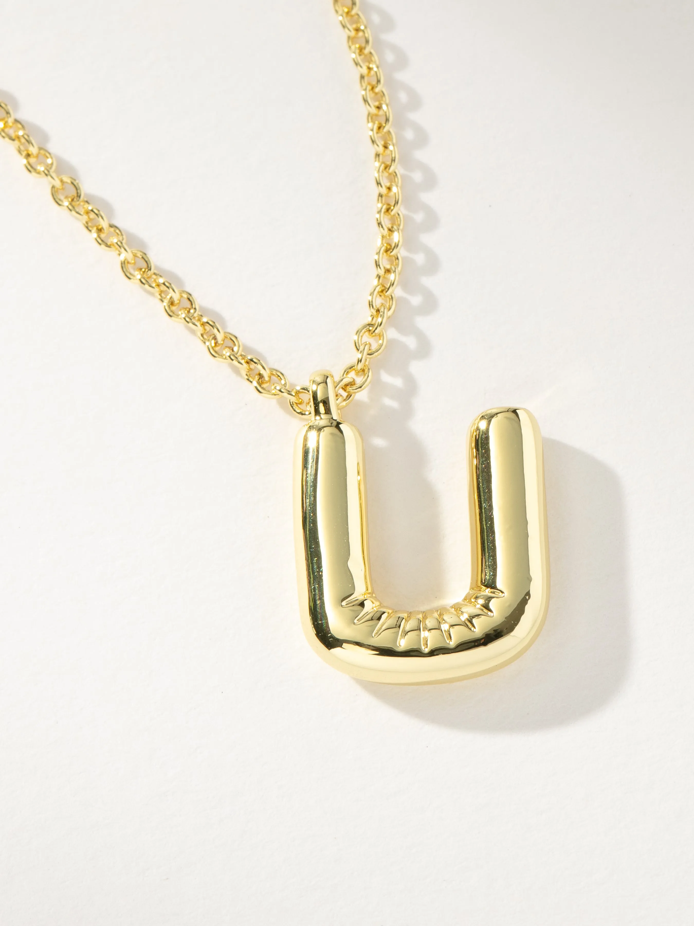 Bubble Letter Necklace