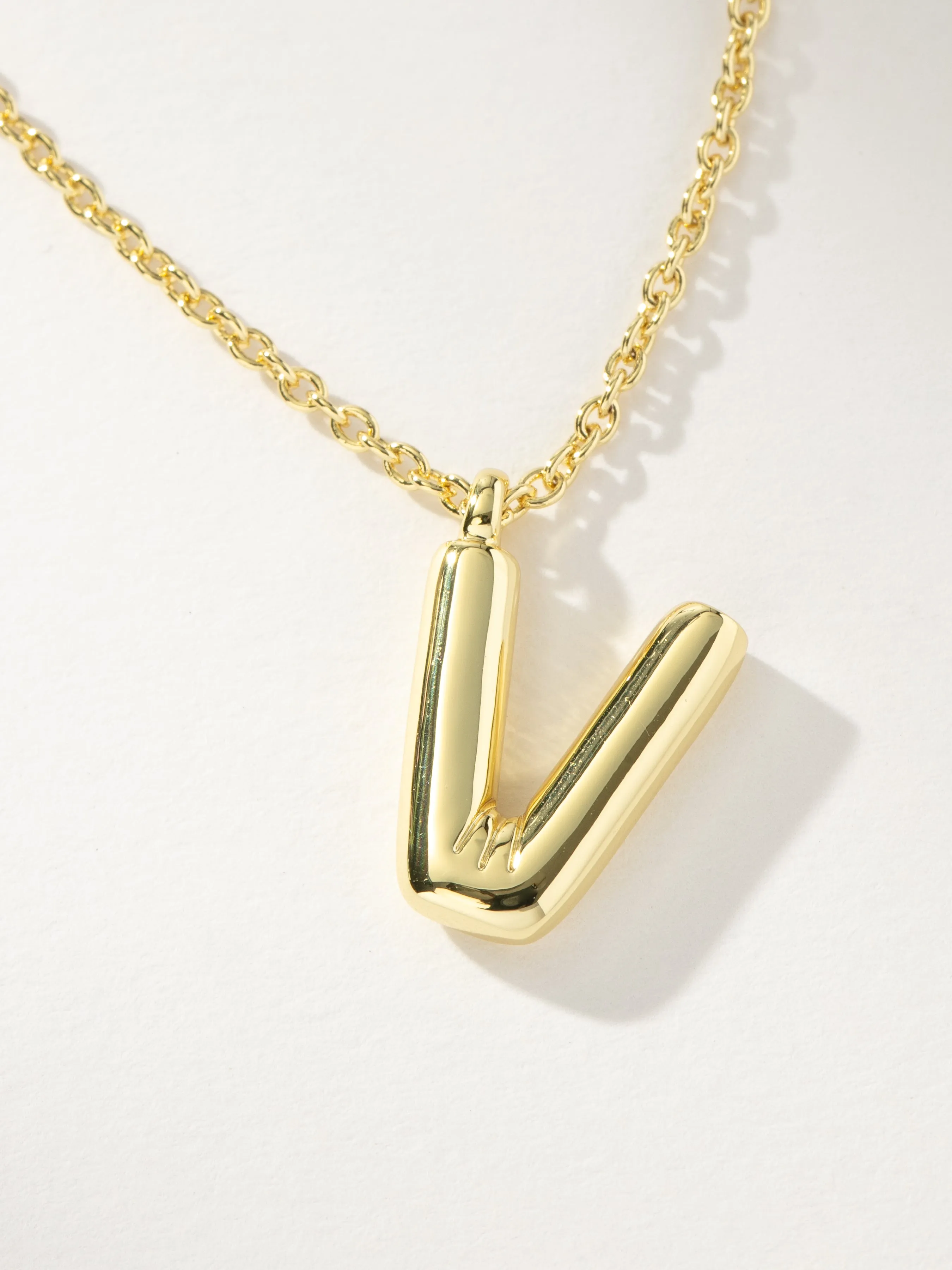 Bubble Letter Necklace
