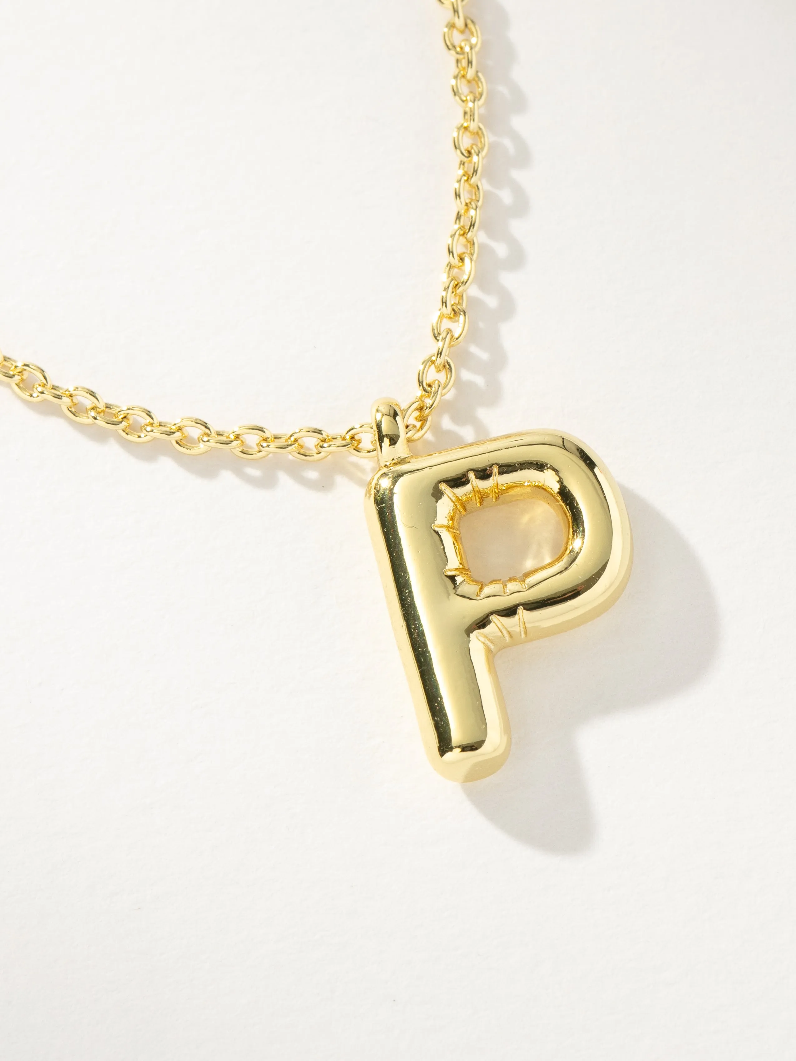 Bubble Letter Necklace
