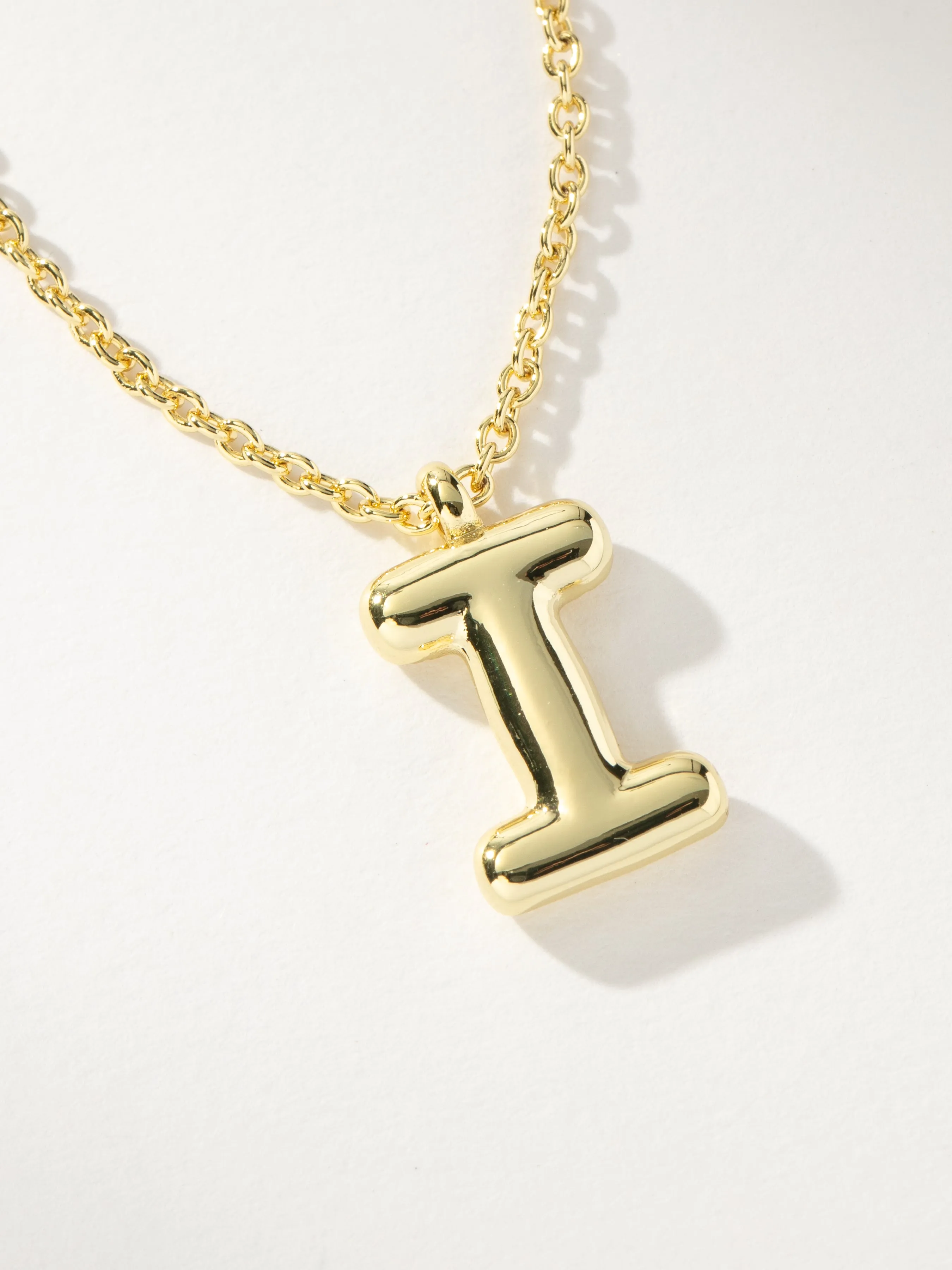 Bubble Letter Necklace