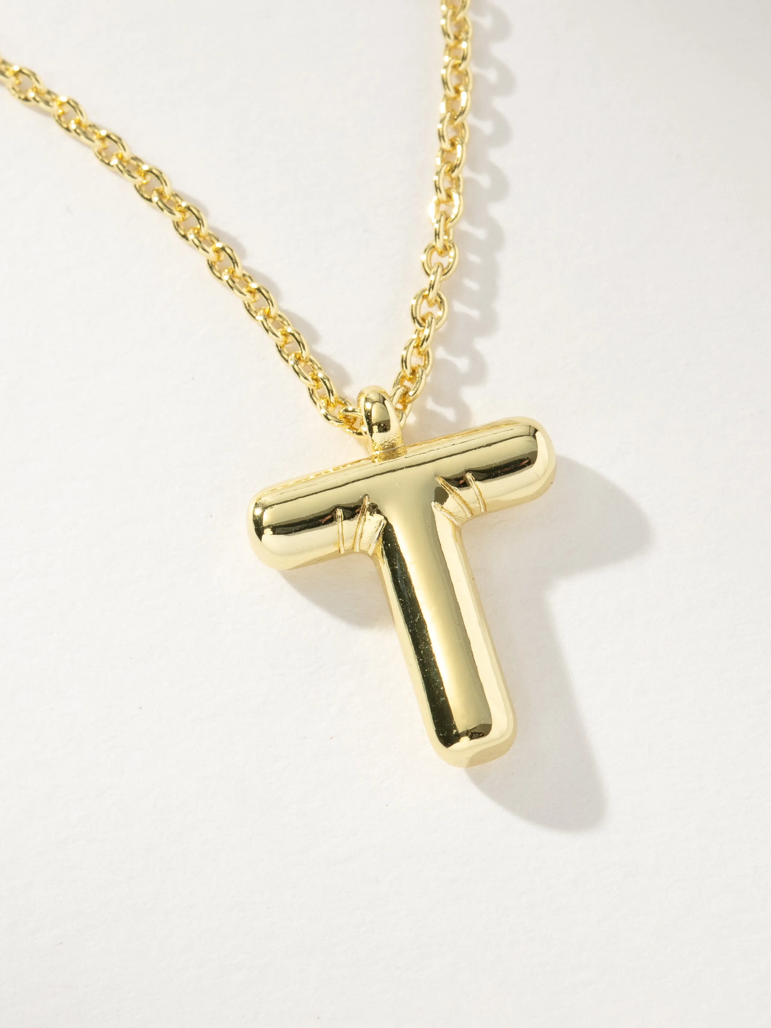 Bubble Letter Necklace