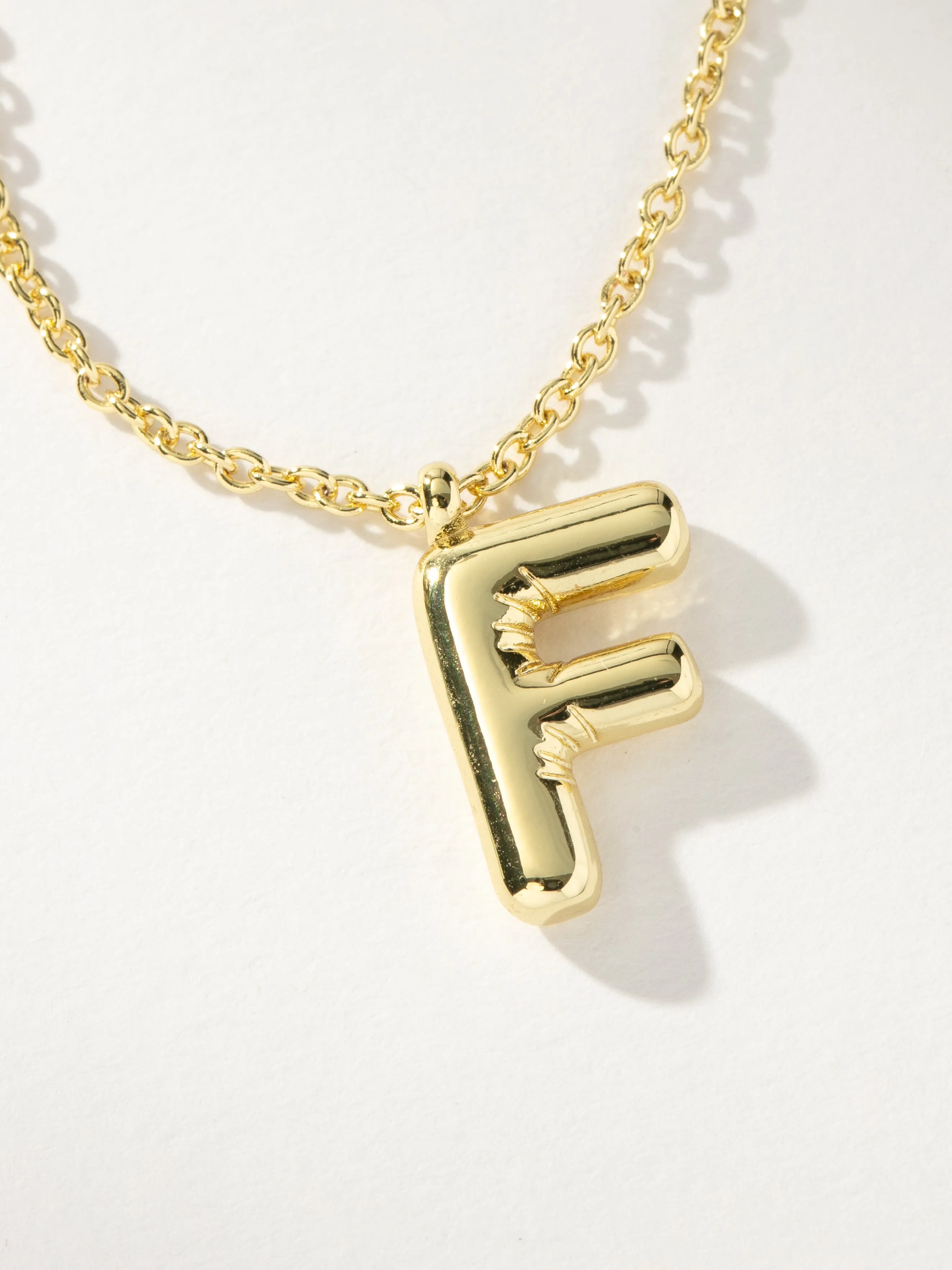 Bubble Letter Necklace