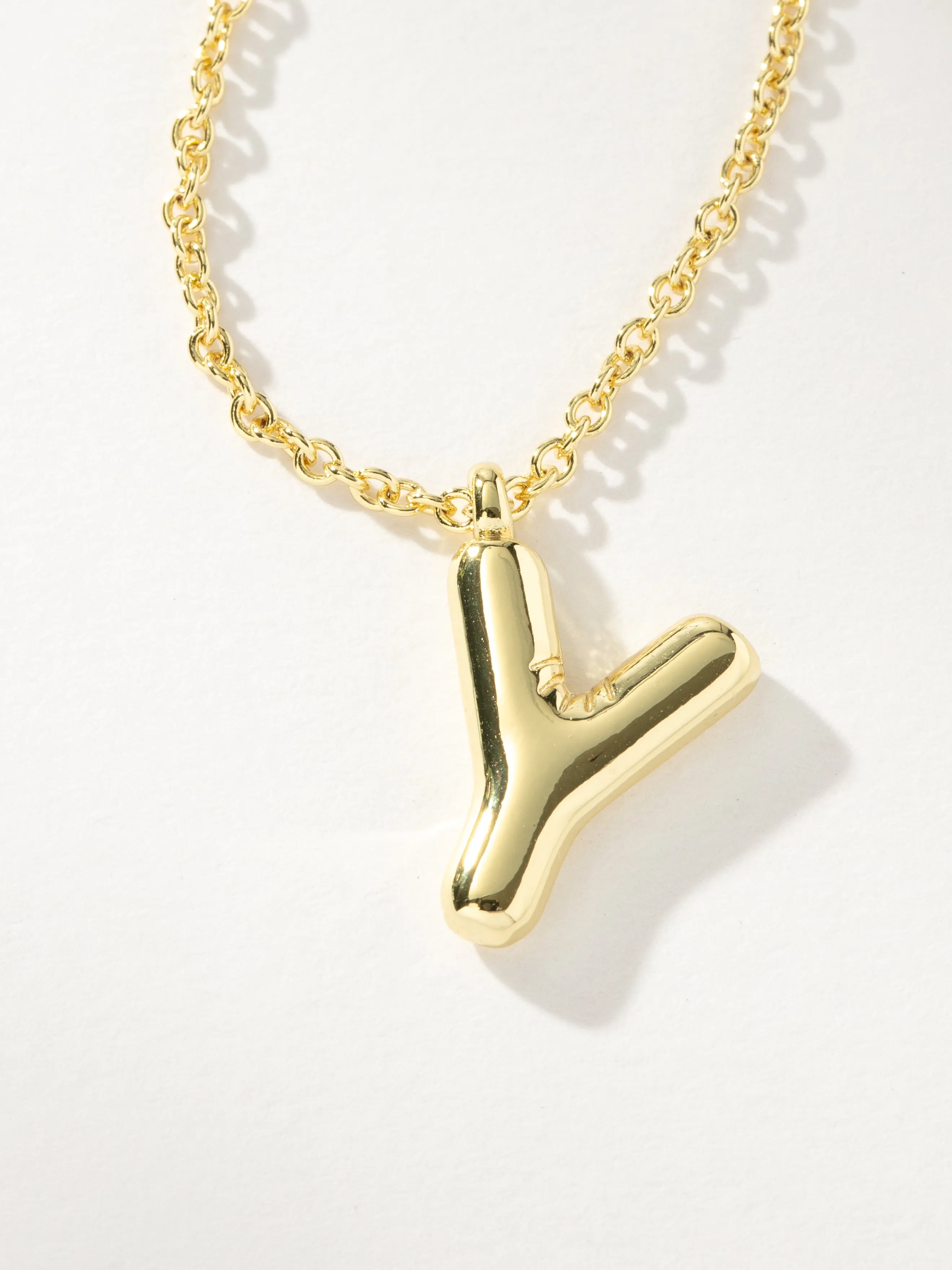 Bubble Letter Necklace
