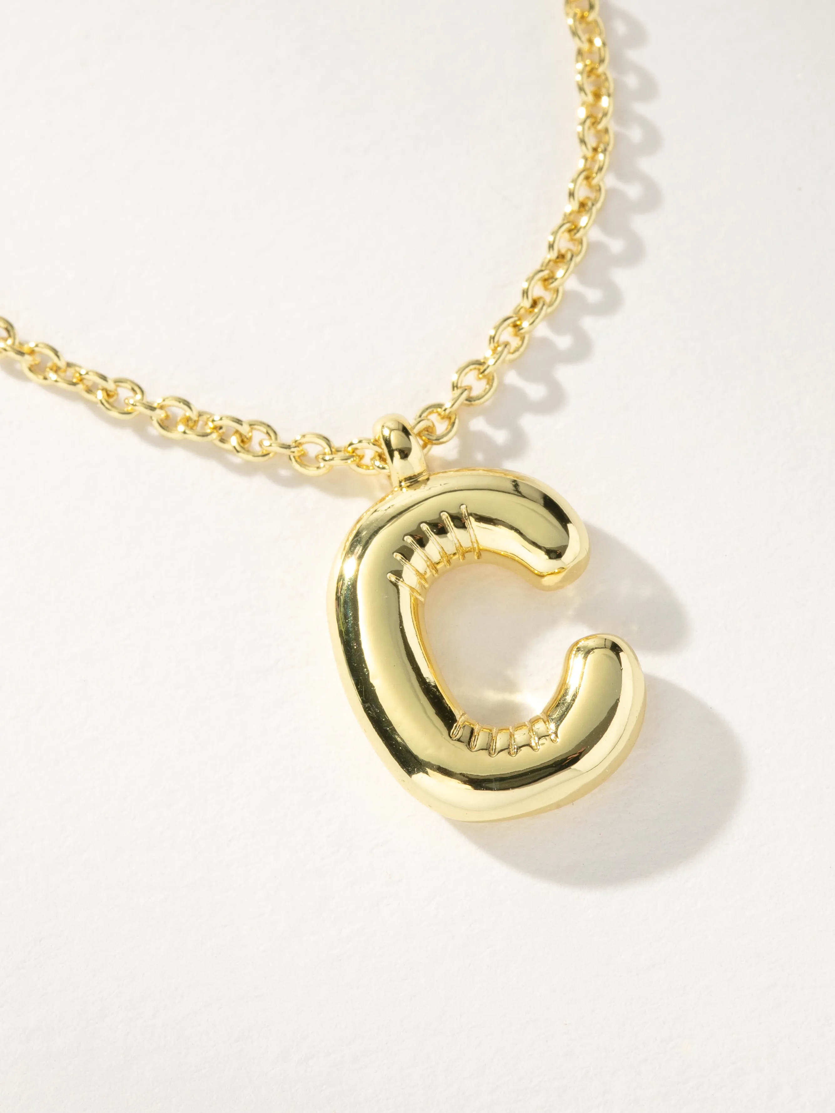 Bubble Letter Necklace