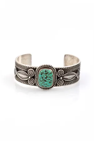 Calladitto Turquoise Sterling Silver Men's Cuff