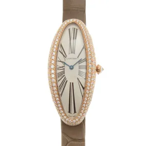Cartier BAIGNOIRE Silver-tone Dial Unisex Watch WJBA0006