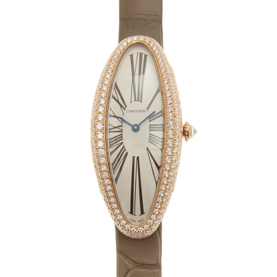 Cartier BAIGNOIRE Silver-tone Dial Unisex Watch WJBA0006